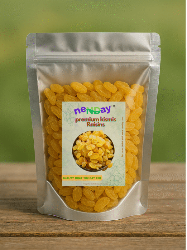 Indian Golden Raisins – Naturally Sweet & Soft - 500 g